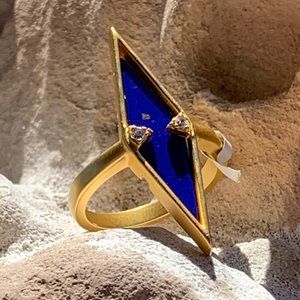 FREIDA ROTHMAN INDIGO ARMOUR DIAMOND RING